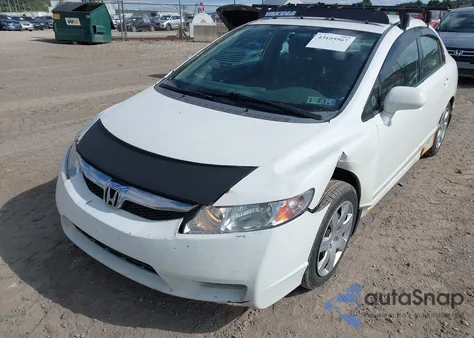 2010 Honda Civic Lx из США, поврежденный, VIN 2HGFA1F59AH516128